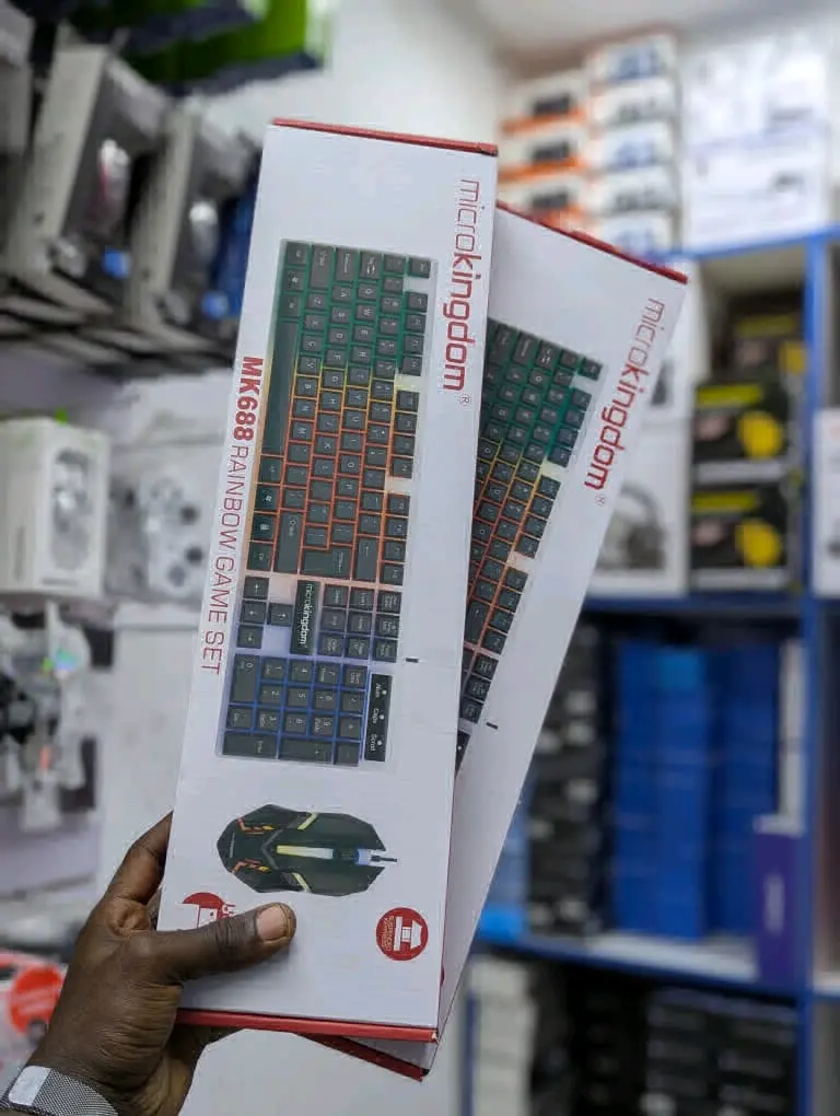 Microkingdom MK688 Wired Gaming Keyboard Mouse Combo thumbnail 2