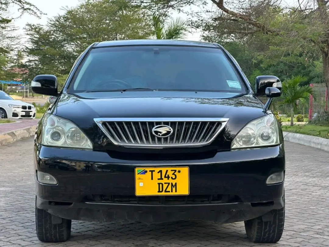Black 2007 Toyota Harrier 2AZ Engine