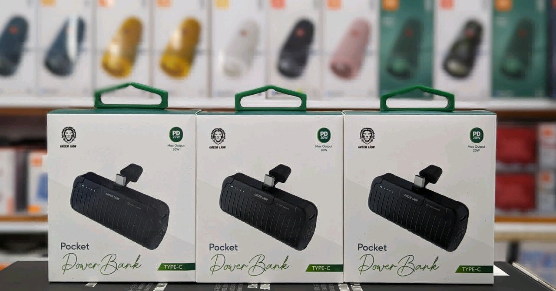Green Lion Pocket Power Bank 5000mAh 20W Type-C