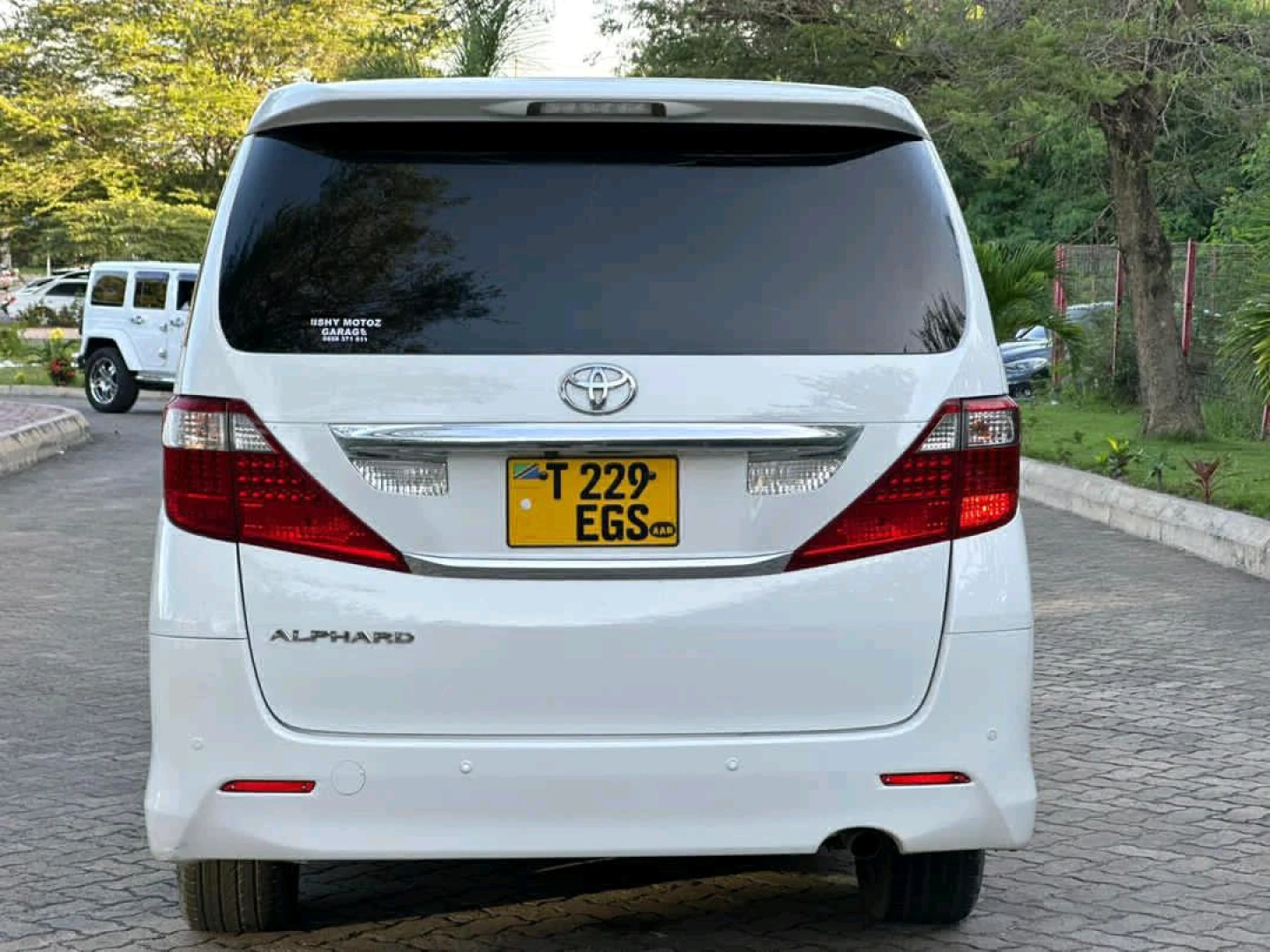 Toyota Alphard Minivan 2010 Model