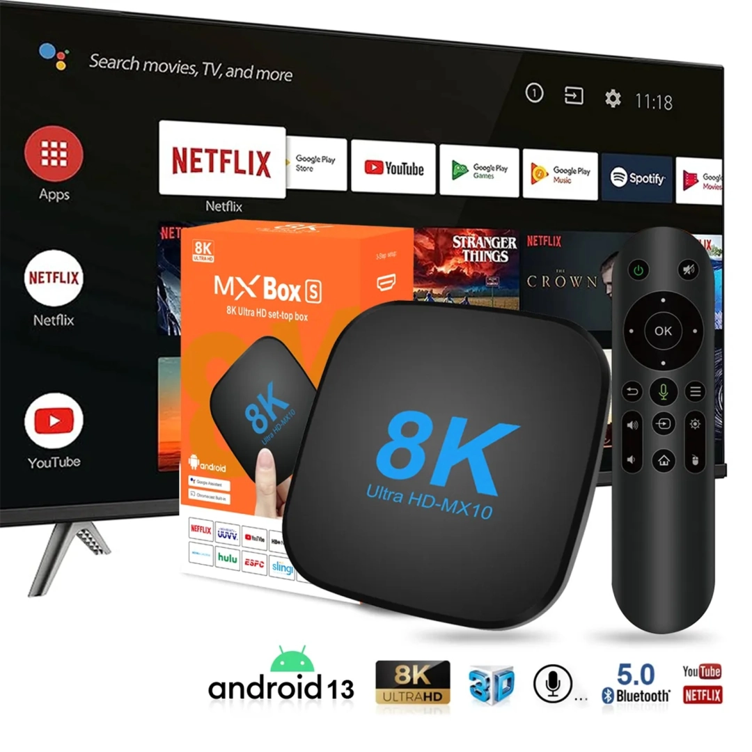 8K Android TV Box (MX Box HD-MX10)