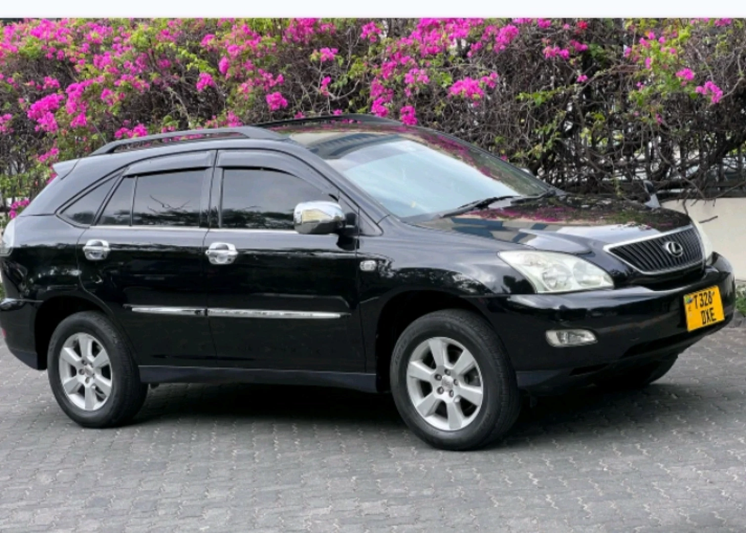 Toyota Harrier 2008 Automatic Black SUV thumbnail 2