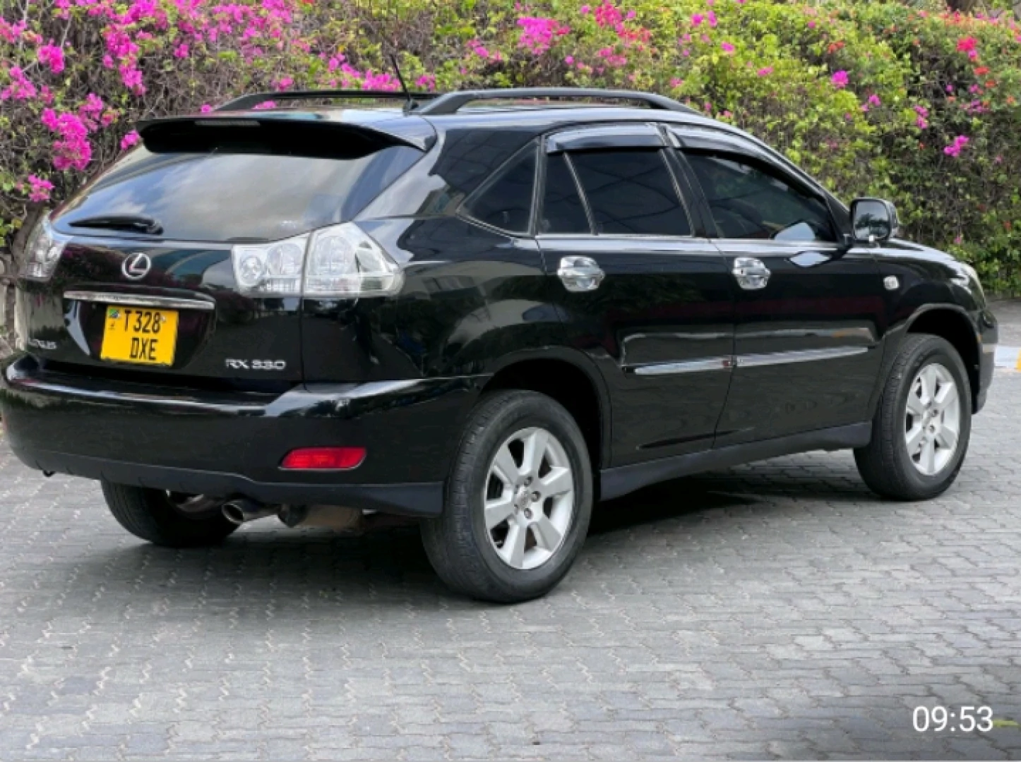 Toyota Harrier 2008 Automatic Black SUV thumbnail 4