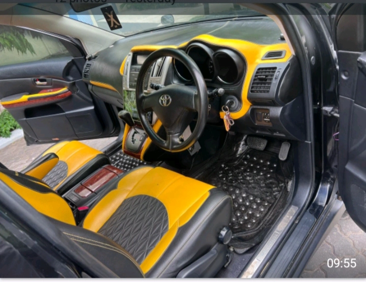 Toyota Harrier 2008 Automatic Black SUV thumbnail 6
