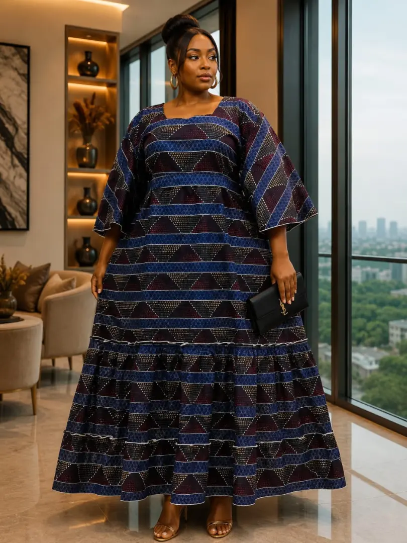 Kitenge Dress za Kisasa thumbnail 2
