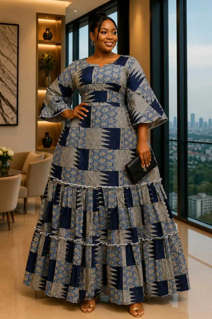 Kitenge Dress za Kisasa thumbnail 4