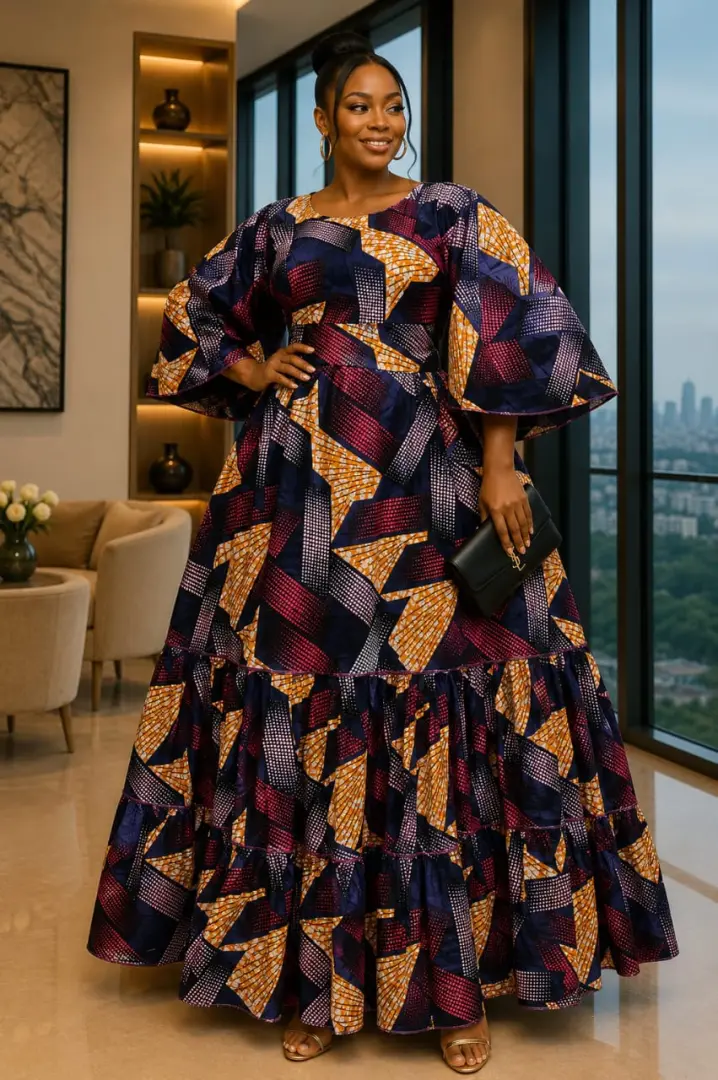 Kitenge Dress za Kisasa thumbnail 5