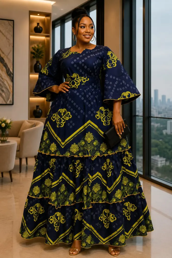 Kitenge Dress za Kisasa thumbnail 8