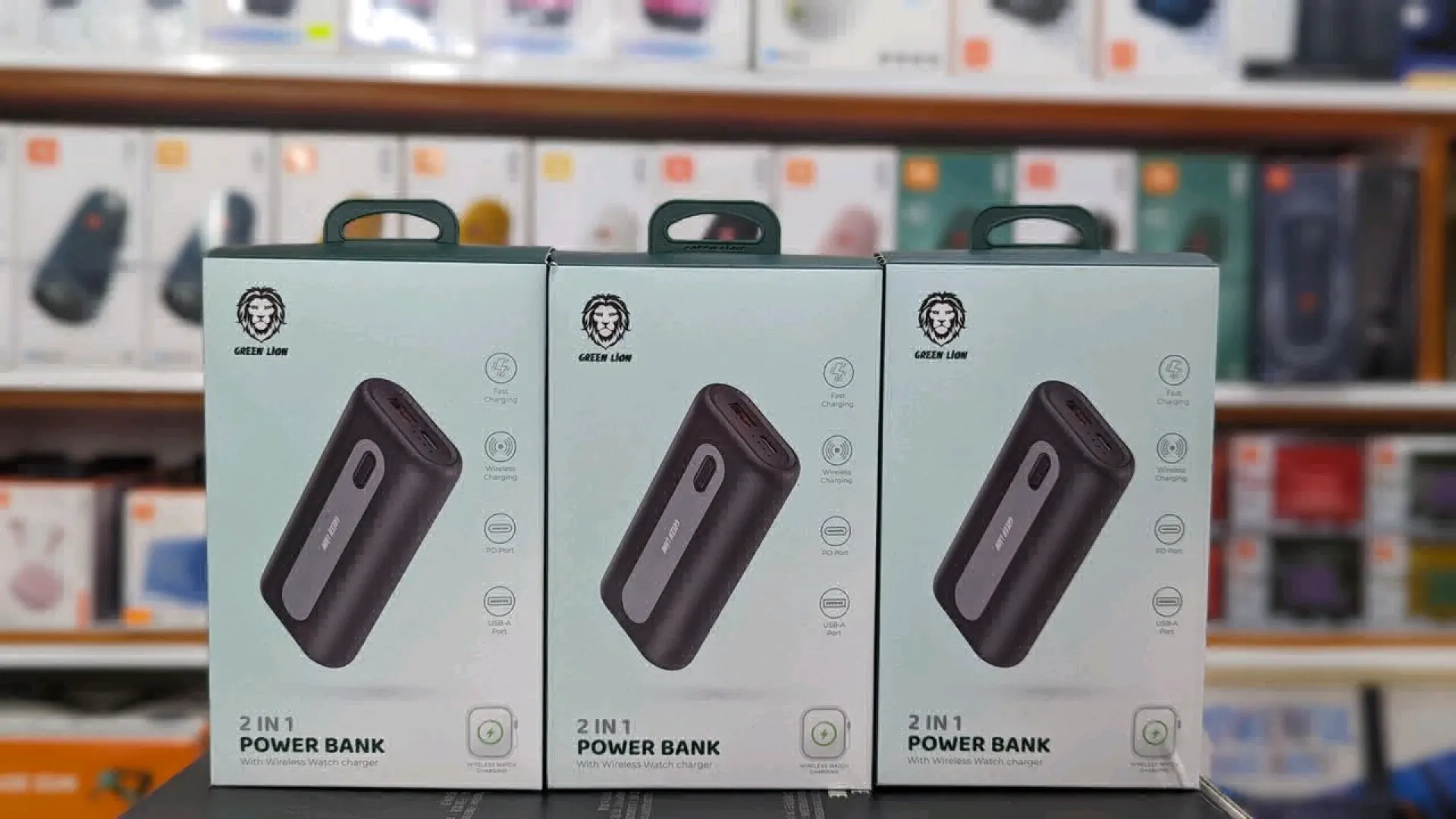 Green Lion 2 in 1 Power Bank 10000mAh Fast Charging