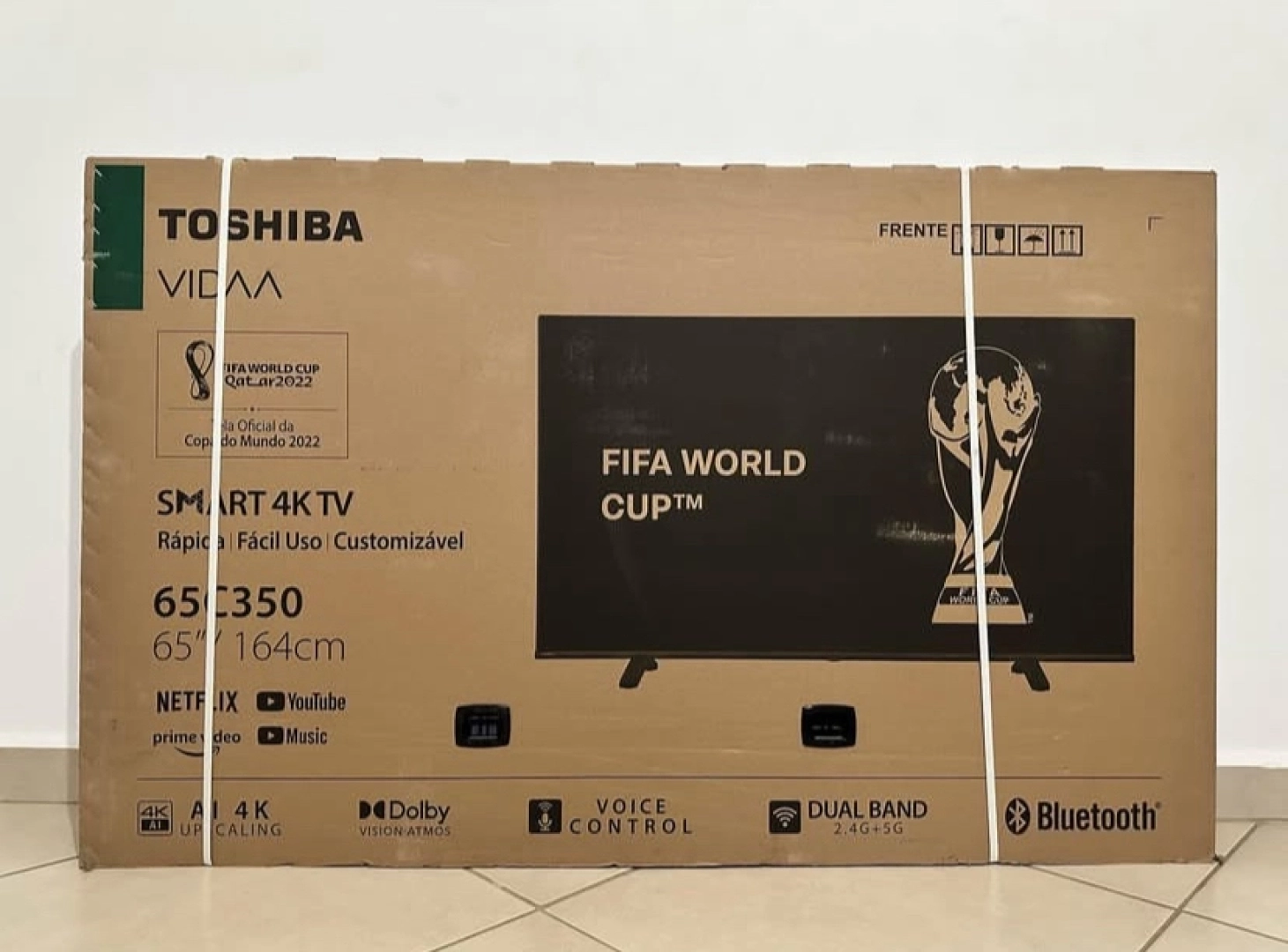 New Toshiba VIDAA 65-inch Smart 4K TV (Free Wall Mount) thumbnail 4