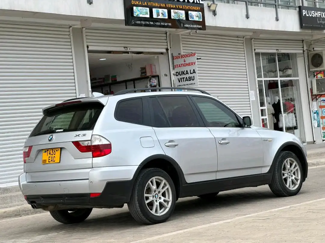 BMW X3 2007 Silver Petrol thumbnail 2