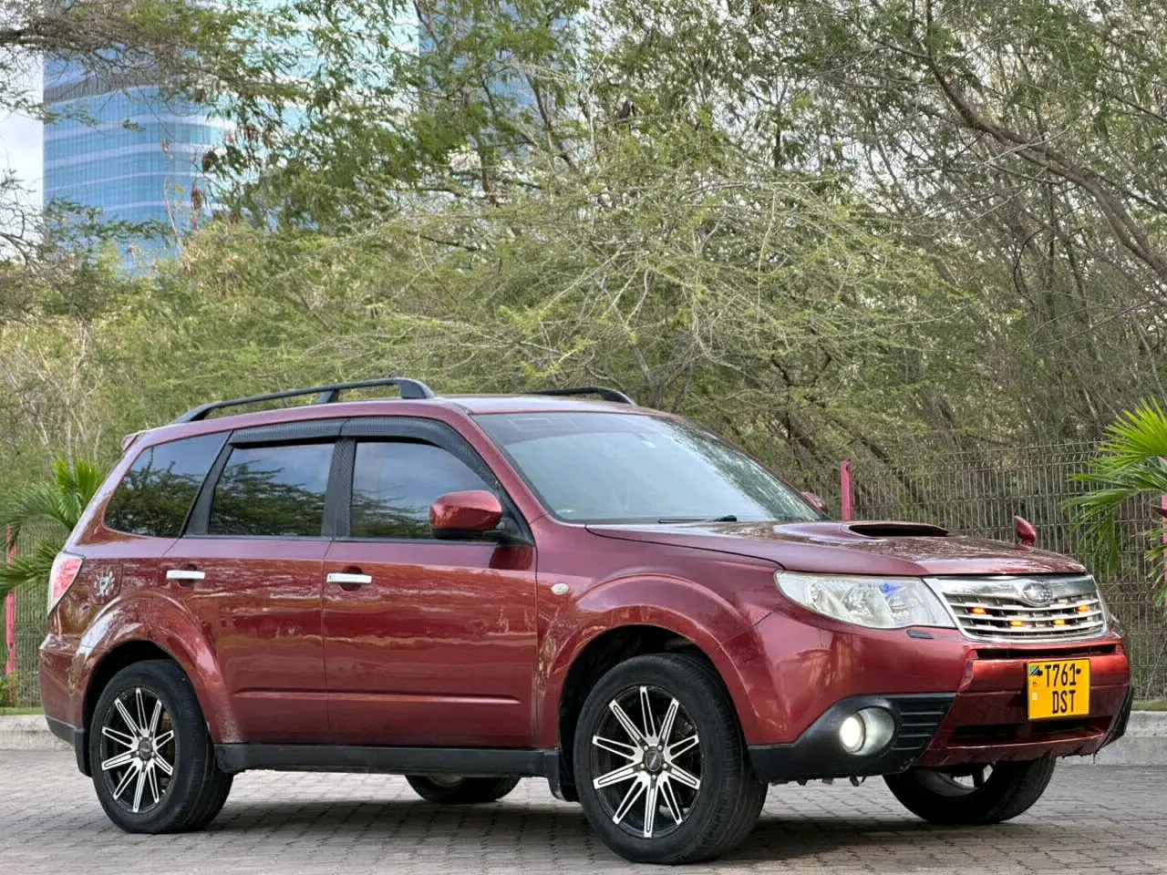 Subaru Forester Turbo XT 2008, Red thumbnail 3