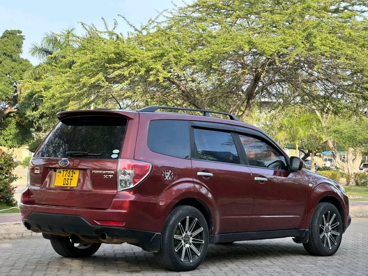 Subaru Forester Turbo XT 2008, Red thumbnail 4