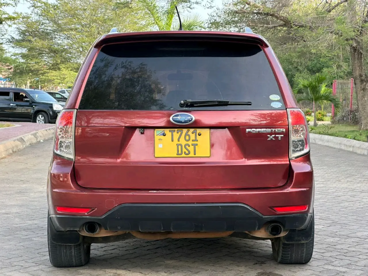 Subaru Forester Turbo XT 2008, Red thumbnail 5