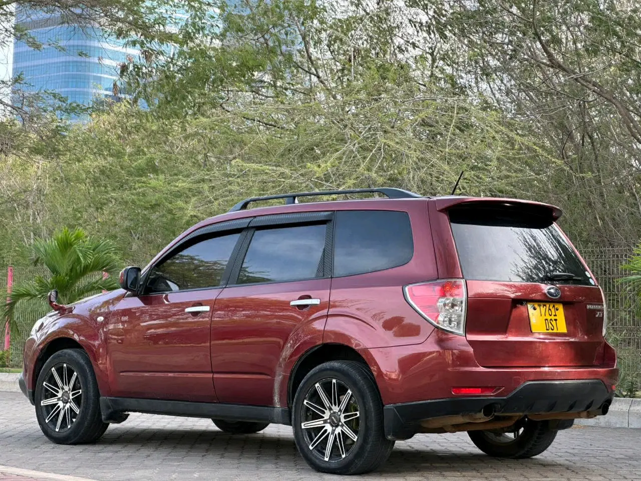 Subaru Forester Turbo XT 2008, Red thumbnail 6