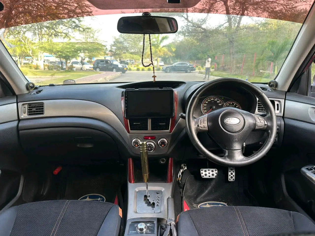 Subaru Forester Turbo XT 2008, Red thumbnail 8