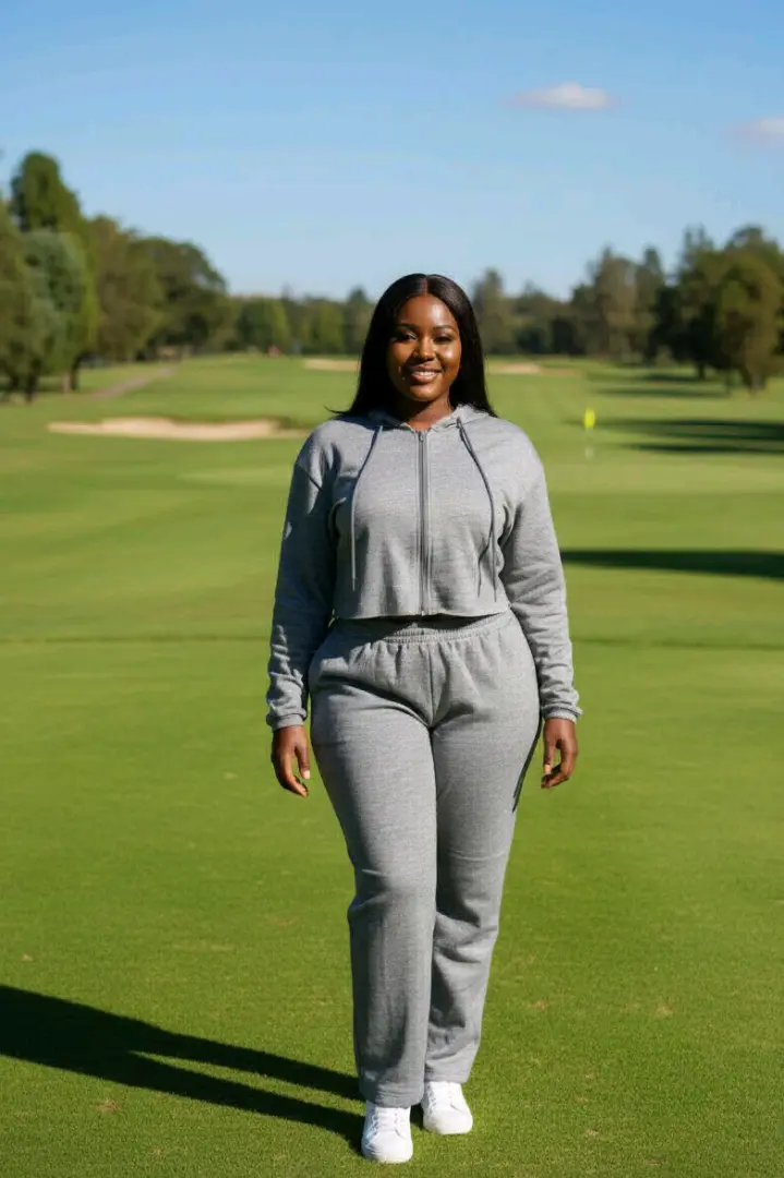 Pink Two-Piece Tracksuit (Sizes M-XXL) thumbnail 3