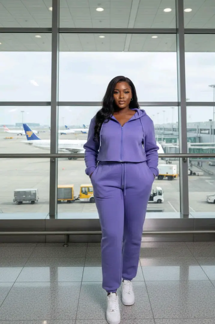 Pink Two-Piece Tracksuit (Sizes M-XXL) thumbnail 5