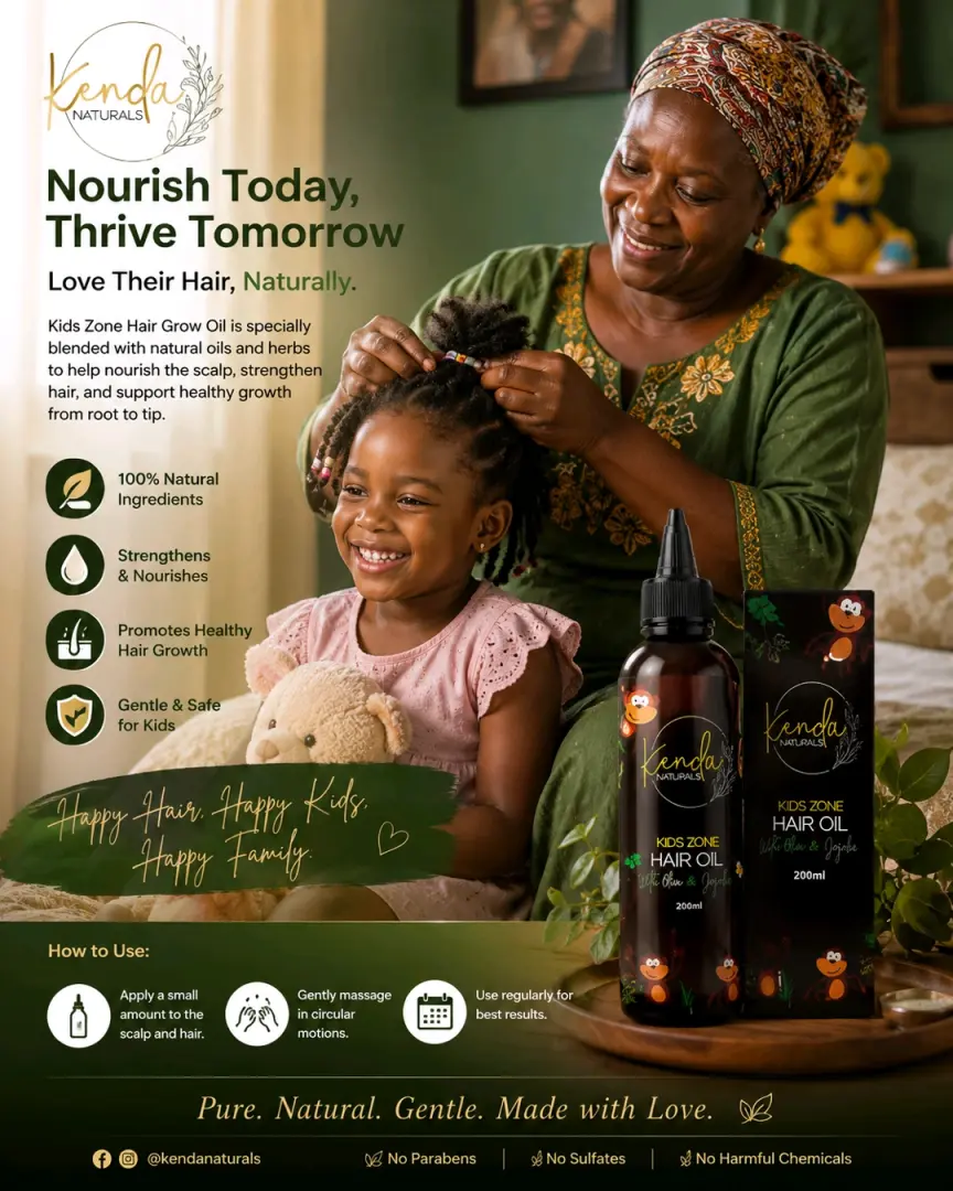 Kenda Naturals Kids Zone Hair Grow Oil