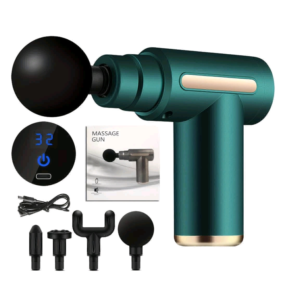 Mini Massage Gun 4-in-1 (32 Speed Levels)