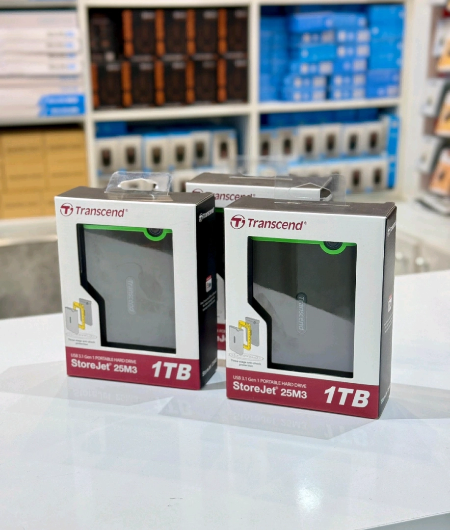 Brand New Transcend 1TB External Hard Drives