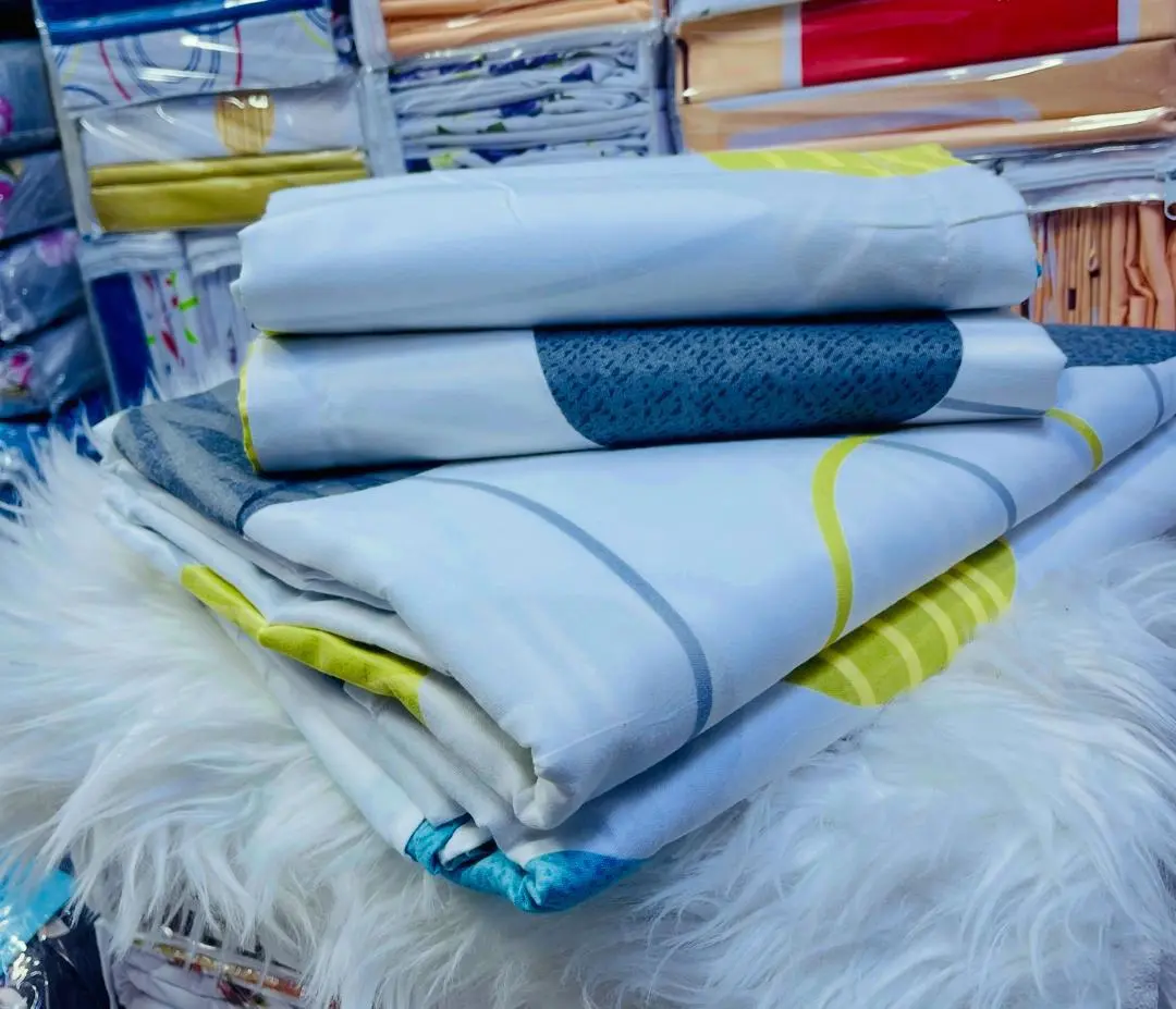 Shuka za Cotton (Size 8/8) - Set ya Shuka 2 na Foronya 4 thumbnail 2
