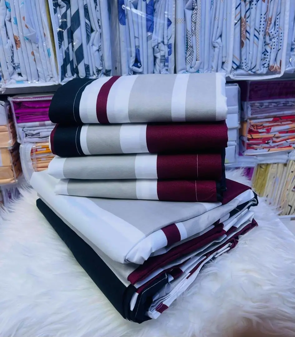Shuka za Cotton (Size 8/8) - Set ya Shuka 2 na Foronya 4 thumbnail 4