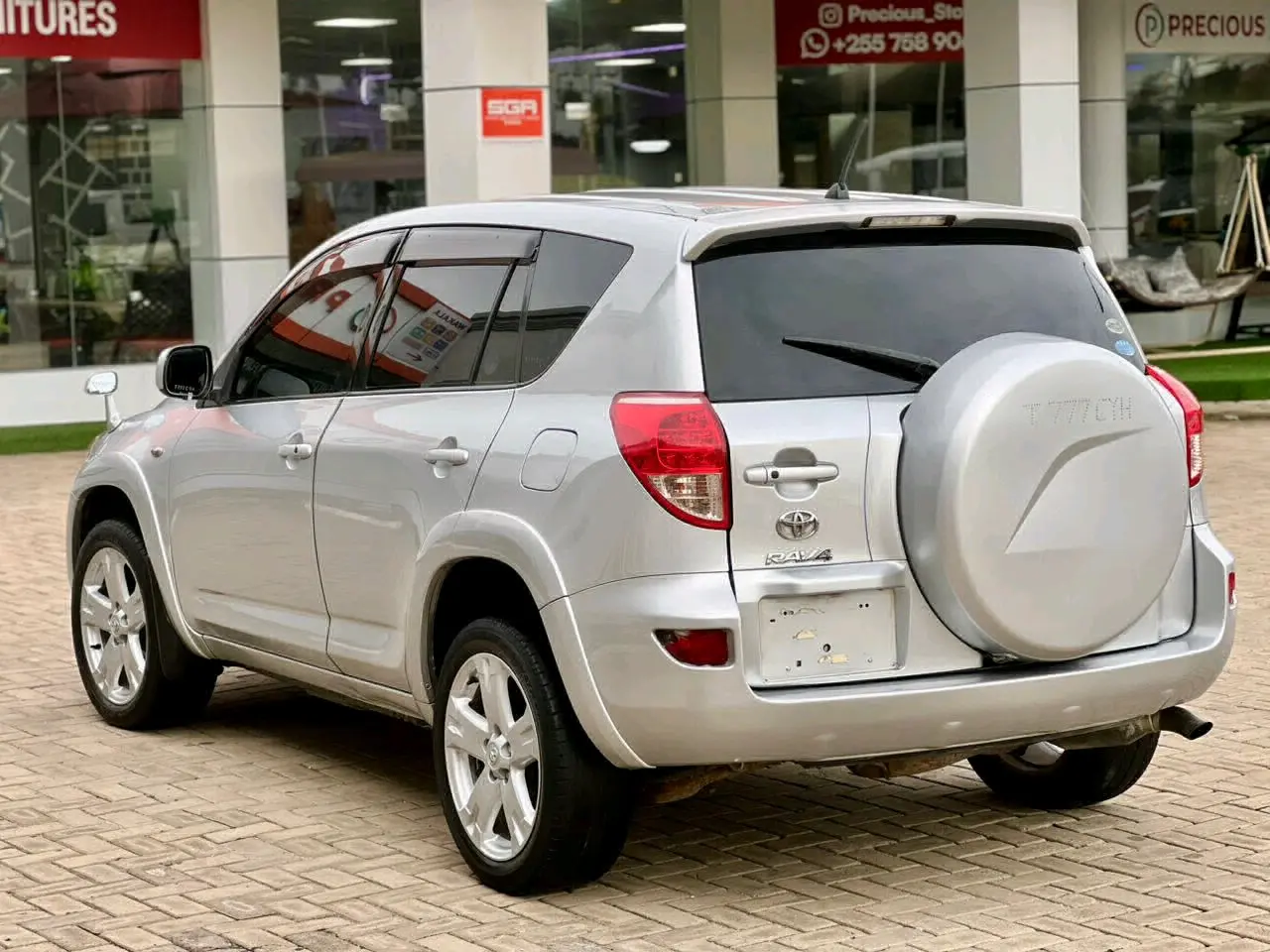 Toyota RAV4 2006 Silver thumbnail 3