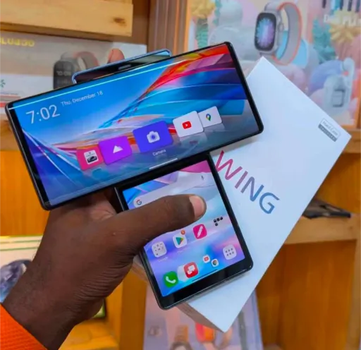 LG Wing 5G (256GB/8GB RAM) - Swivel Screen
