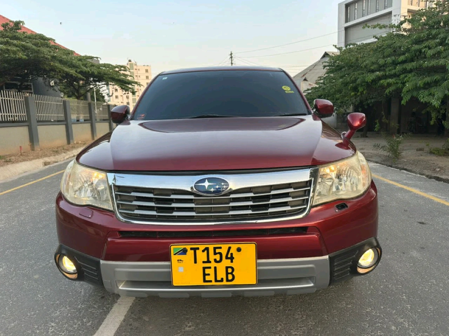 Red Subaru Forester SUV (2008-2012)