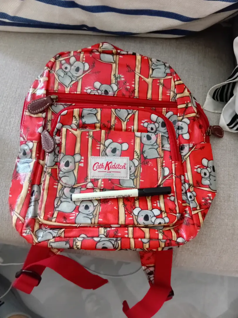 Red Cath Kidston Koala Backpack
