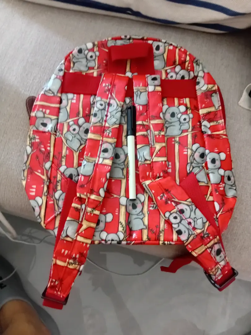 Red Cath Kidston Koala Backpack thumbnail 2