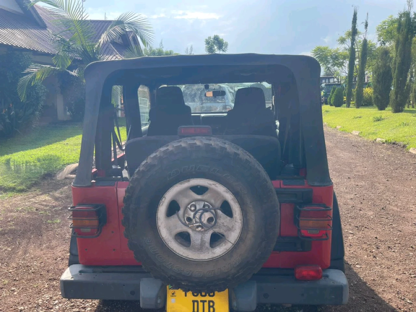2004 Red Jeep Wrangler Manual for Sale thumbnail 8