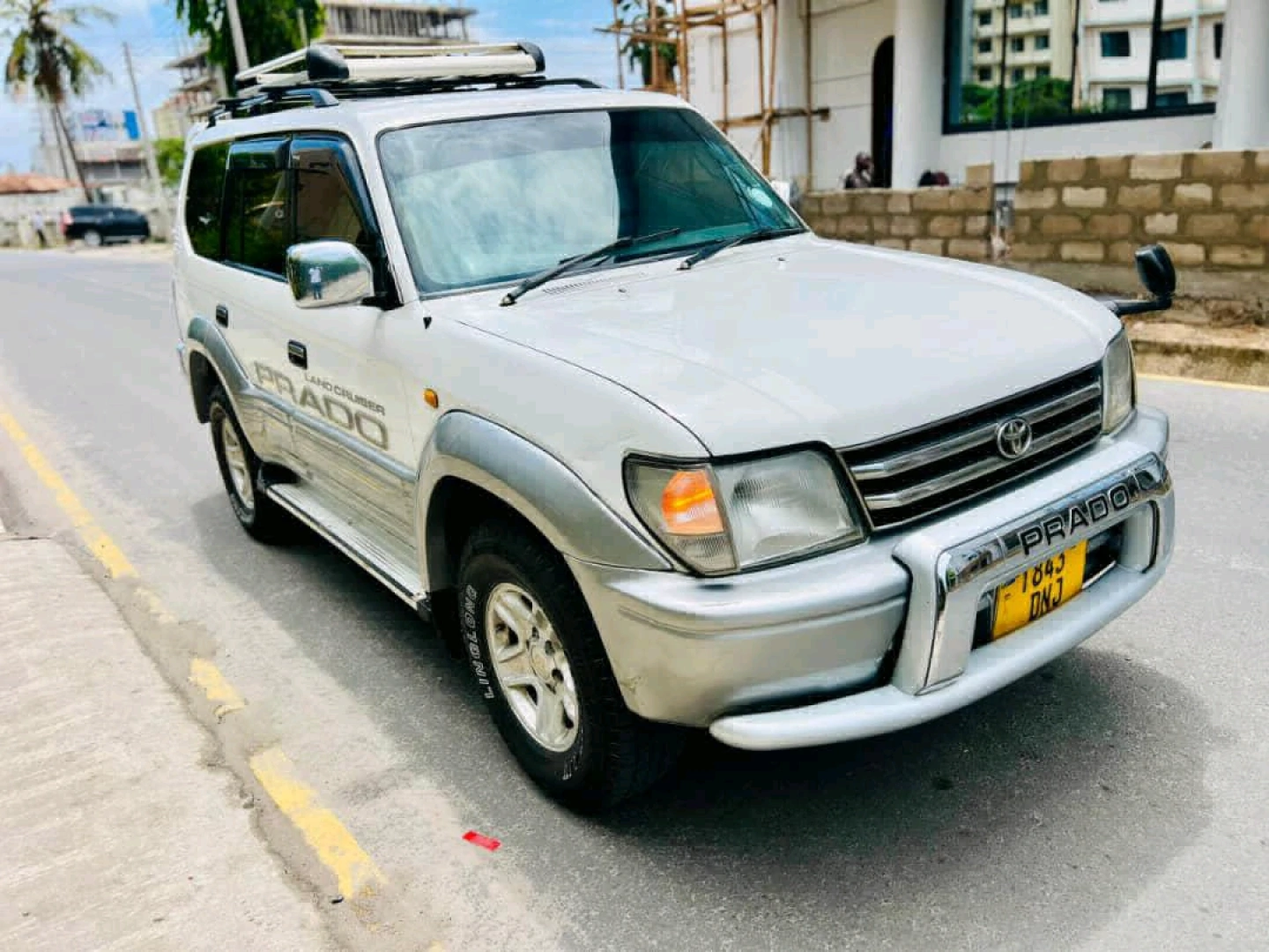 Toyota Prado TXL SUV White 3RZ Engine thumbnail 3
