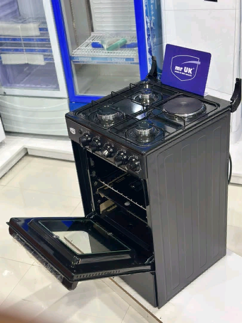 Mr UK Gas Cooker 3 Gas 1 Electric Plate with Oven