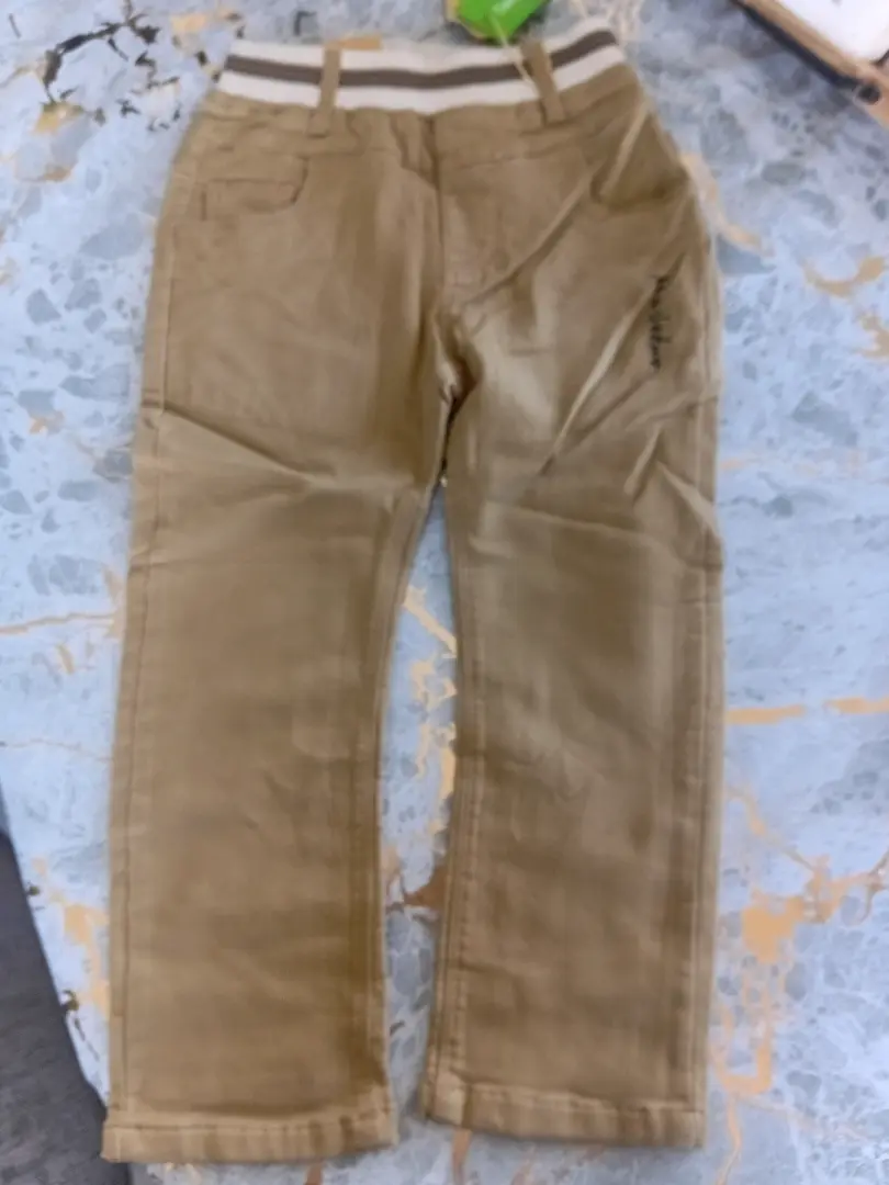 Tan Kids' Pants