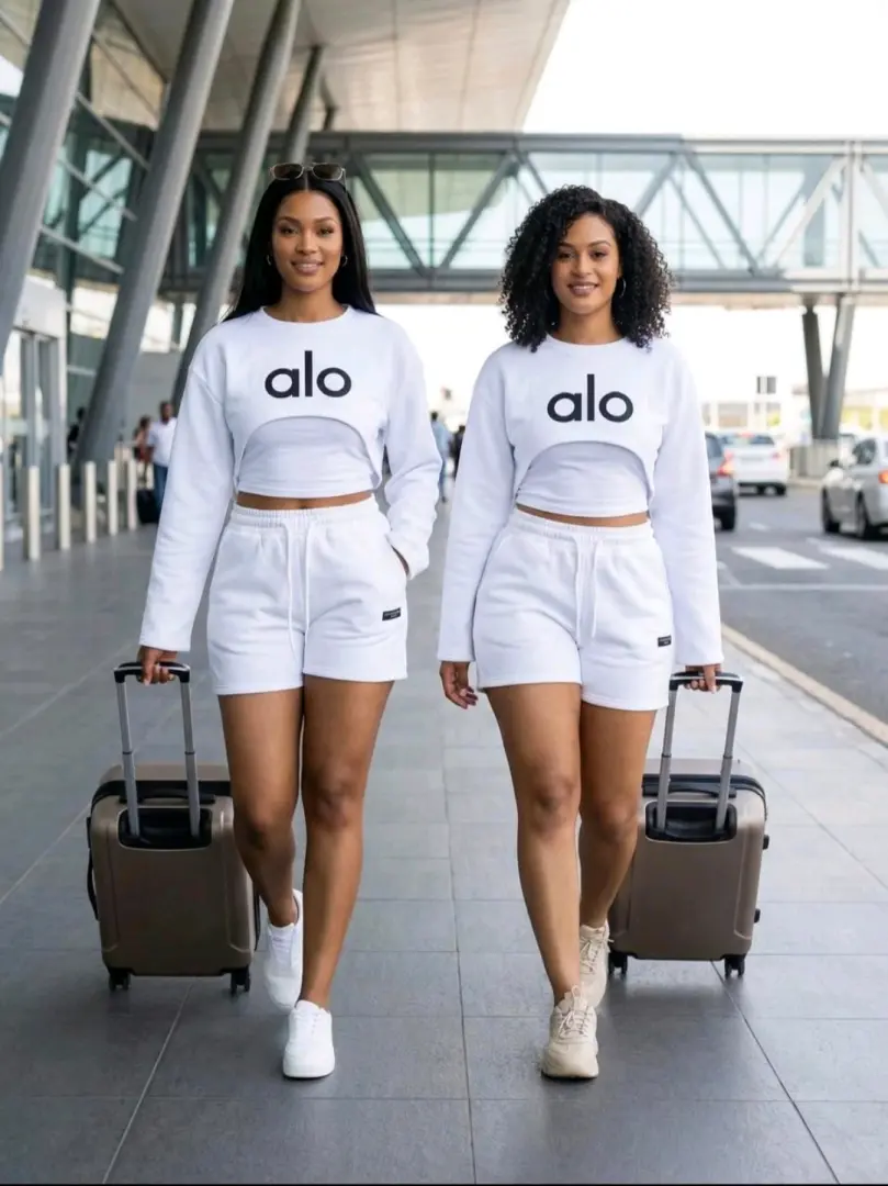 Alo Women's Short Tracksuit Set thumbnail 3