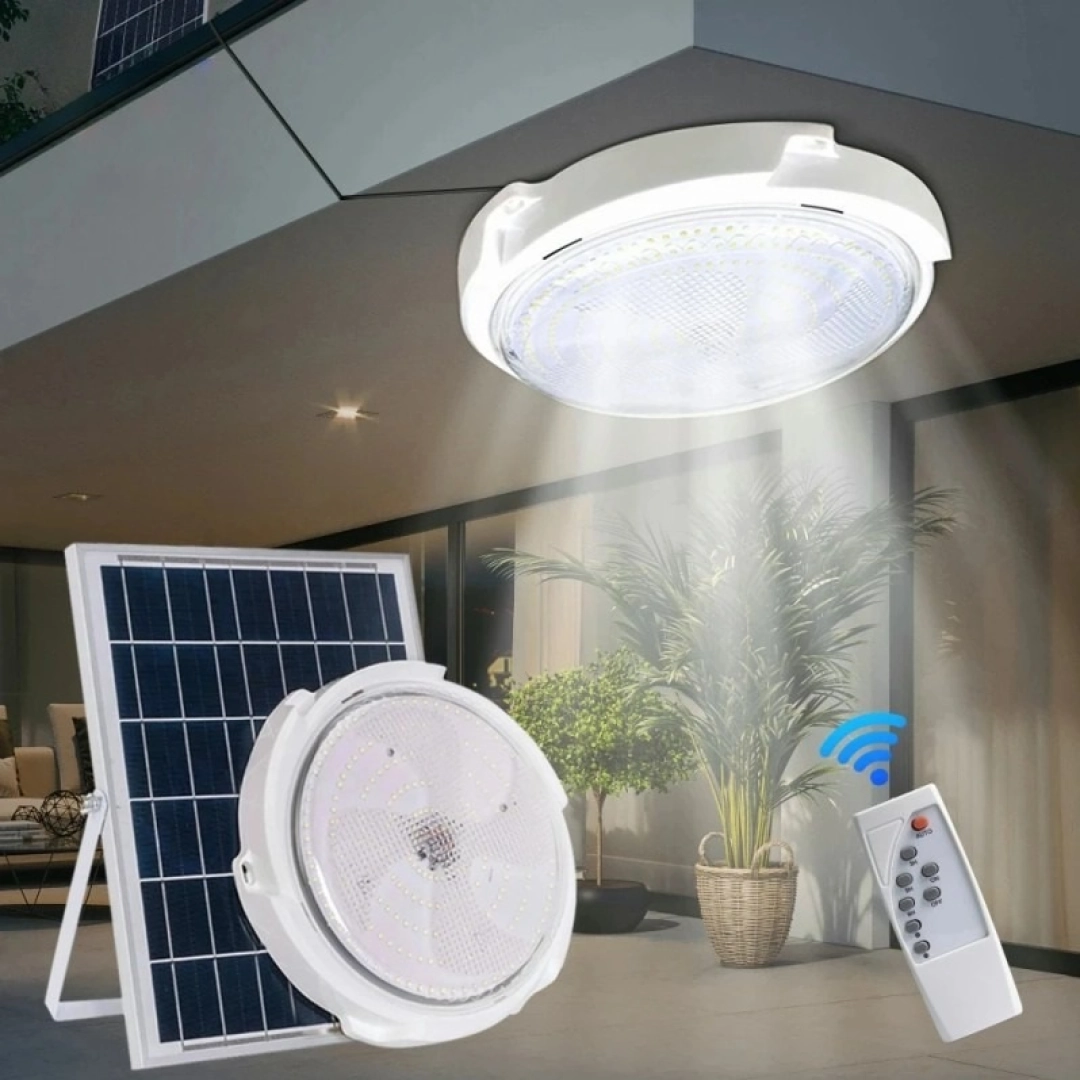 Ceiling Solar LED Light Fixture