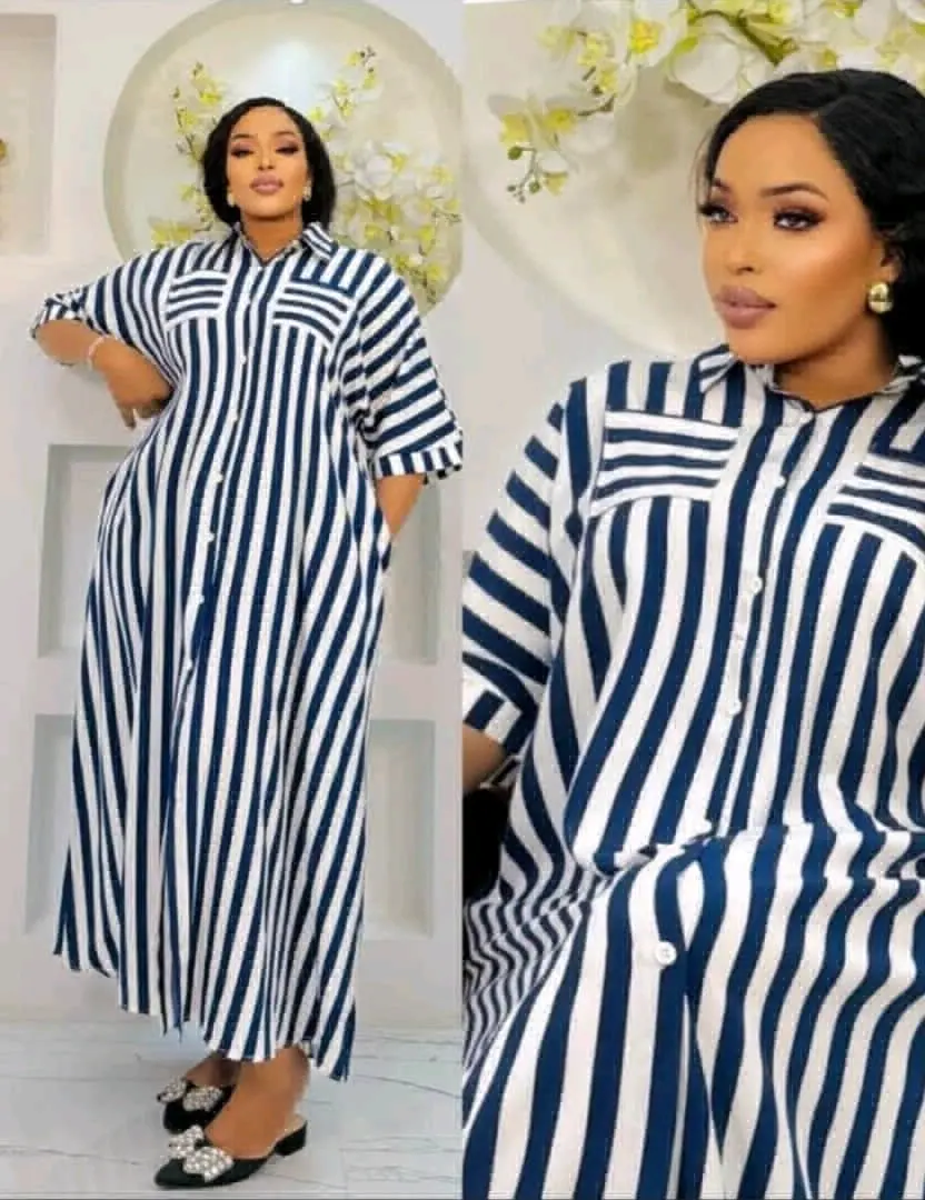 Women's Striped Shirt Dresses thumbnail 5