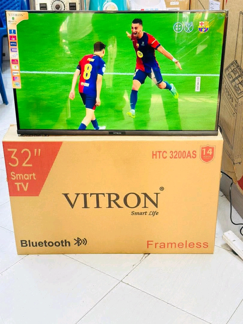 New 32-inch Vitron Smart TV with 1-Year Warranty