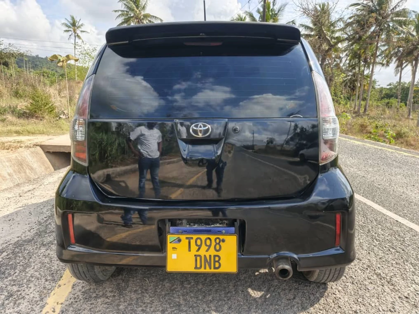 Toyota Passo 2005 Maroon thumbnail 5
