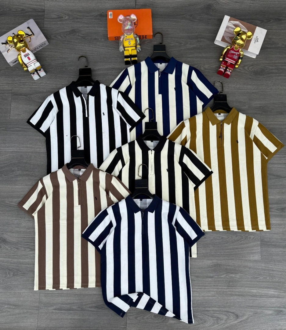 Striped Polo Shirts Men's Collection thumbnail 9