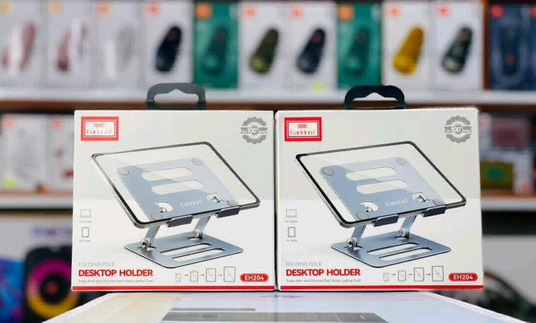Earldom ET-EH204 Folding Tablet/Laptop Desktop Holder