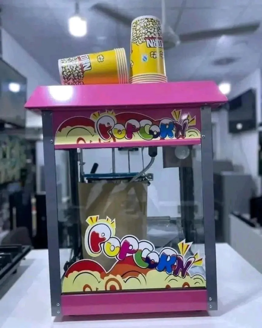 Popcorn Machine Pink/Yellow