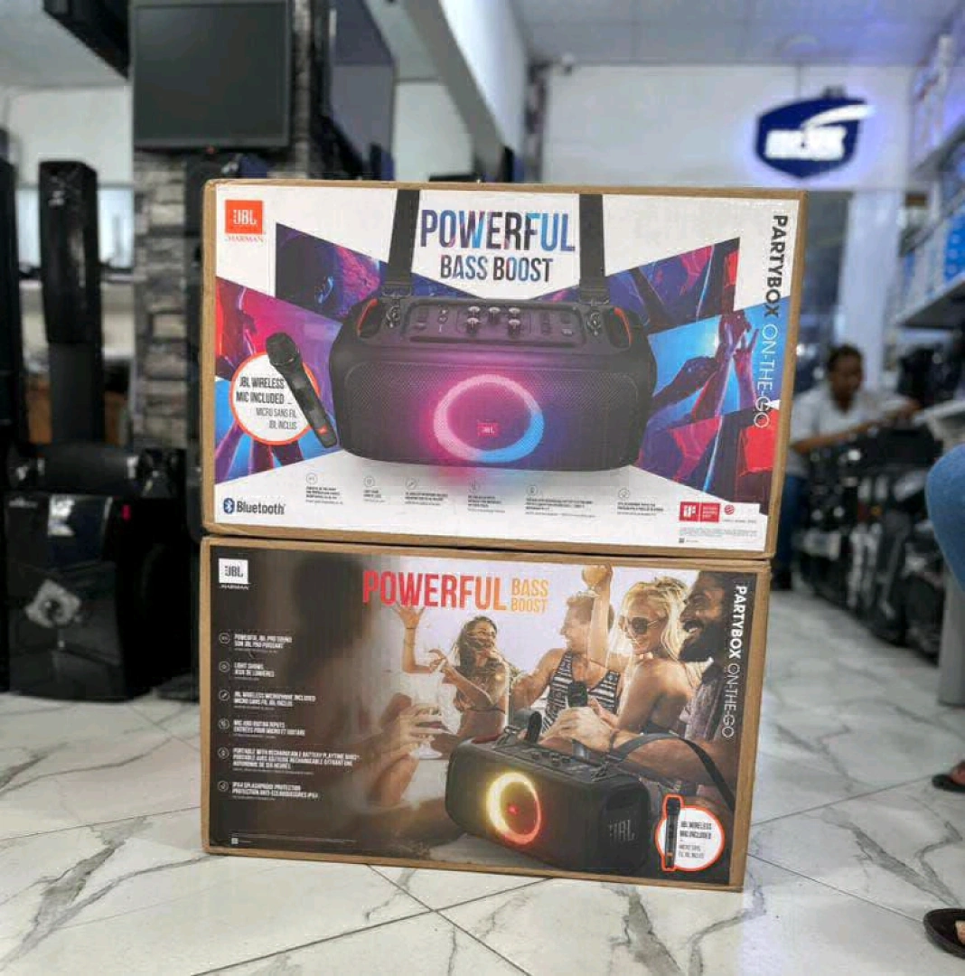 JBL PartyBox On-The-Go Portable Bluetooth Speaker
