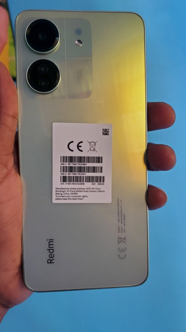 New Redmi 13C Smartphone 256 GB Full Boxed thumbnail 2