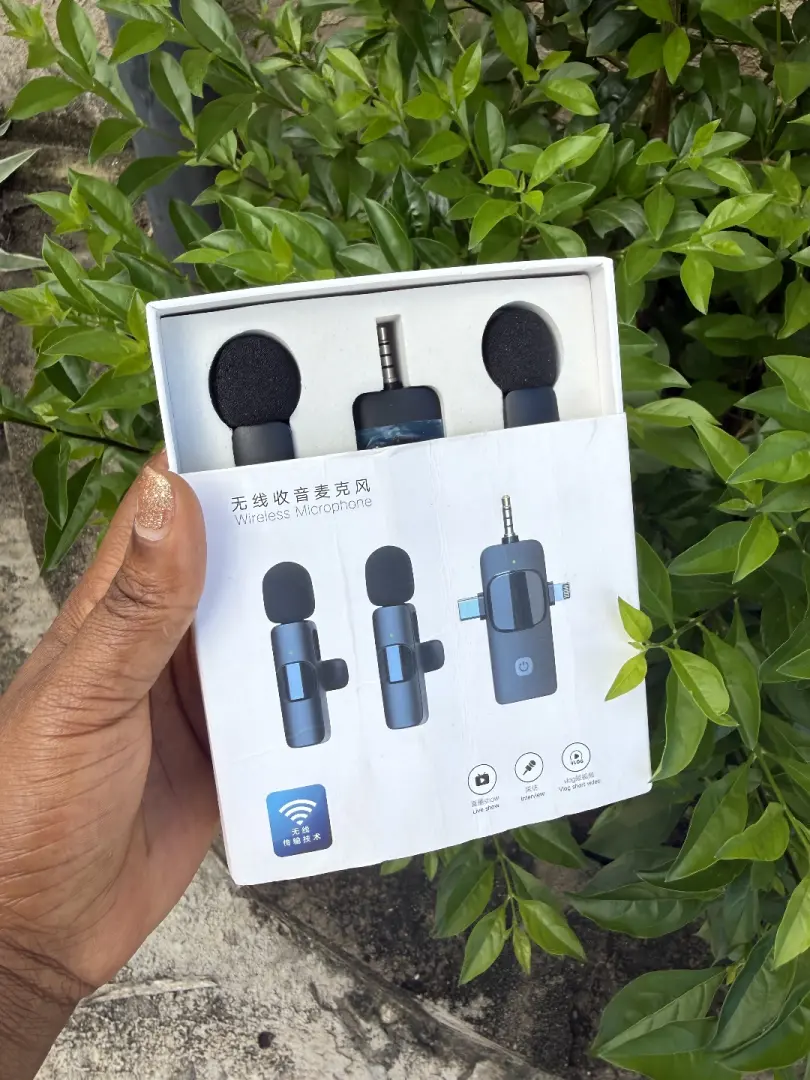 K15 Wireless Microphone Set for iPhone/Android/Camera thumbnail 2