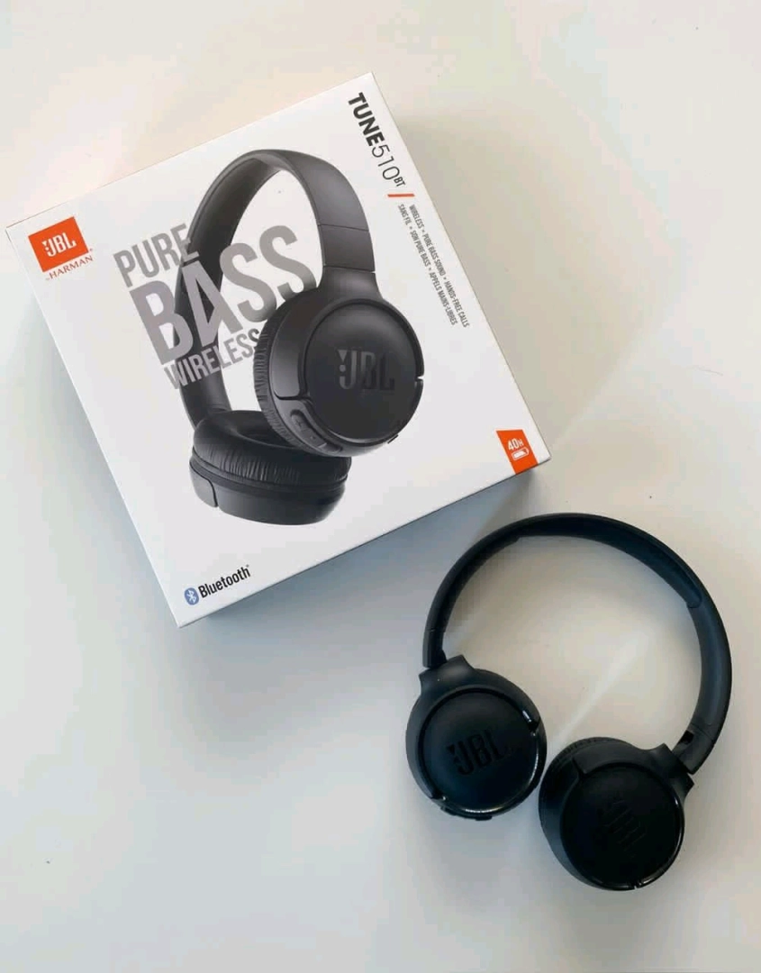 JBL Tune 510BT Pure Bass Wireless Headphones