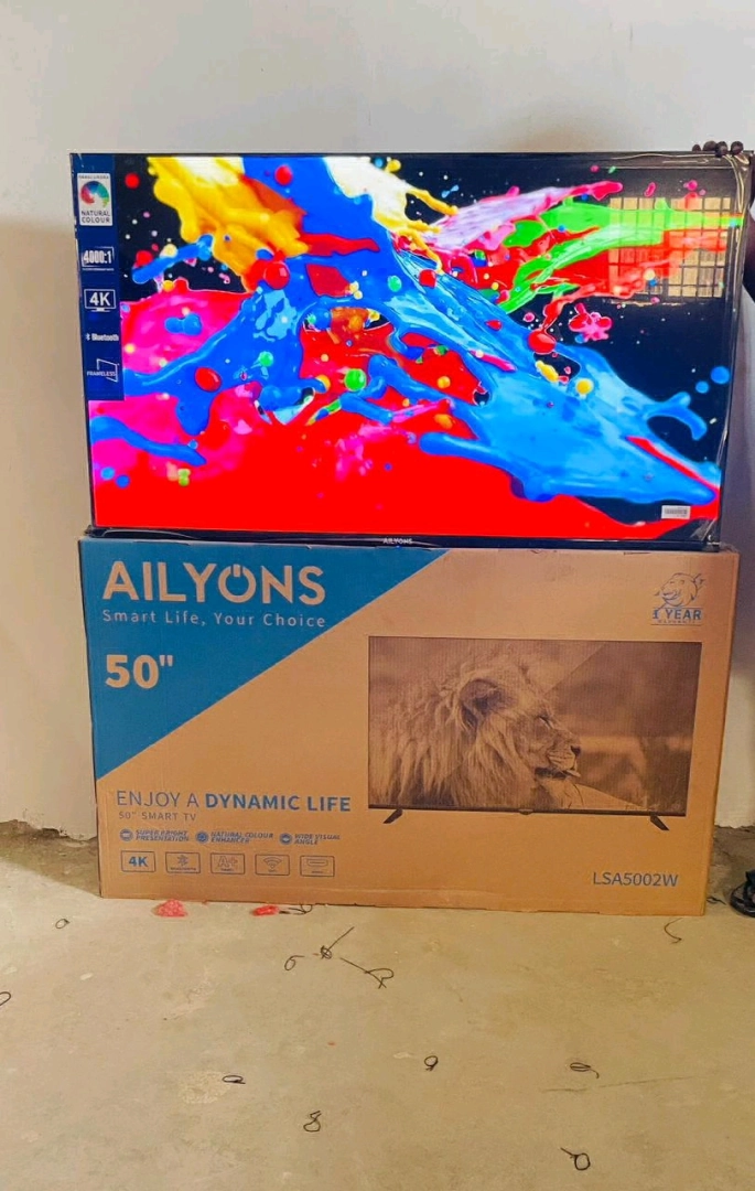 Ailyons 50-inch 4K Smart TV (New, 1yr Warranty)