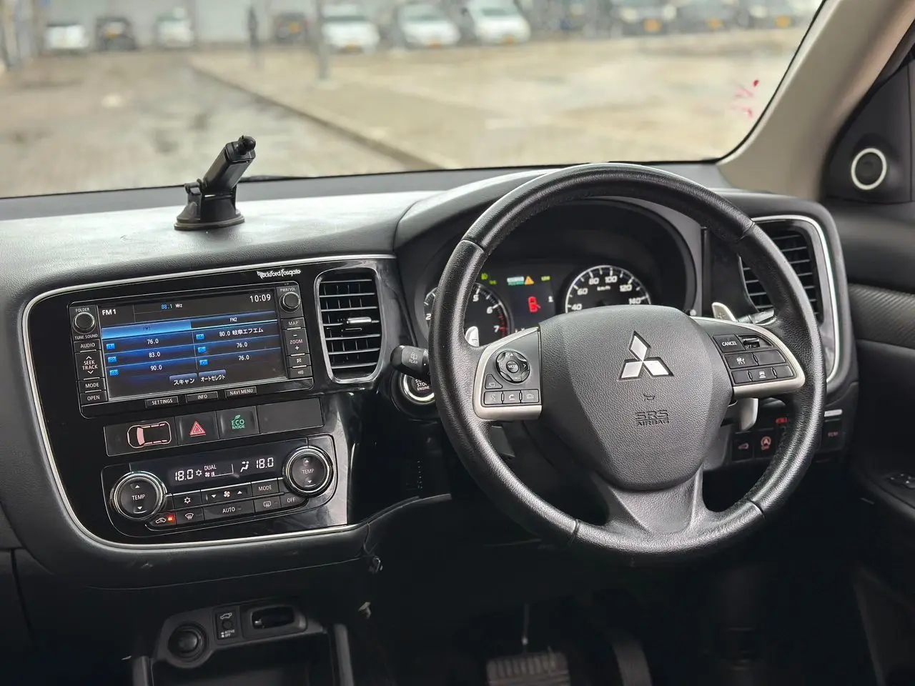 2012 Mitsubishi Outlander Blue Full Options thumbnail 7